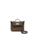 HERMES MINI 24/24 2424 -21 BAG EVERCOLOR/SWIFT ETOUPE SHW