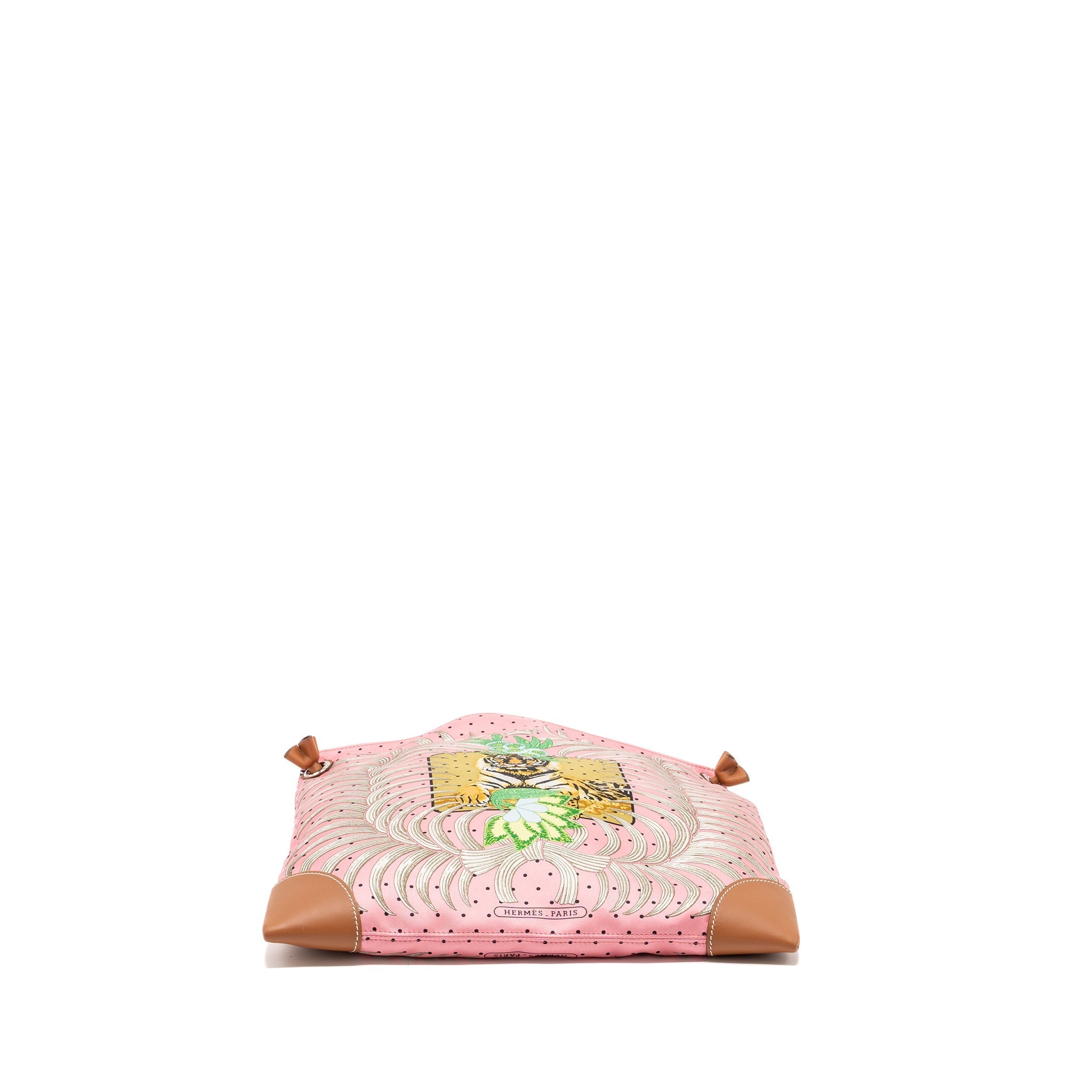 HERMES SILKCITY SHOULDER BAG MULTICOLOUR GOLD SHW