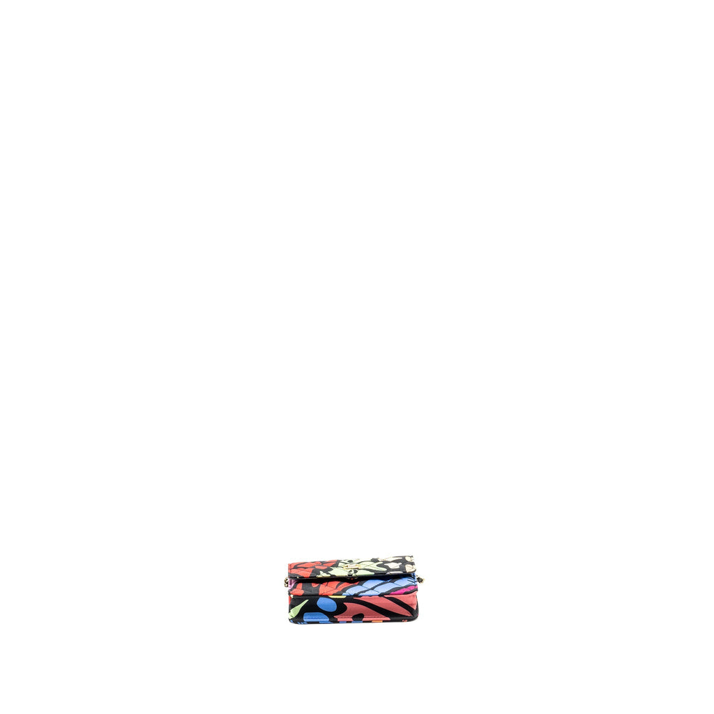 CHANEL 22S MINI FLAP BAG FABRIC MULTICOLOUR LGHW