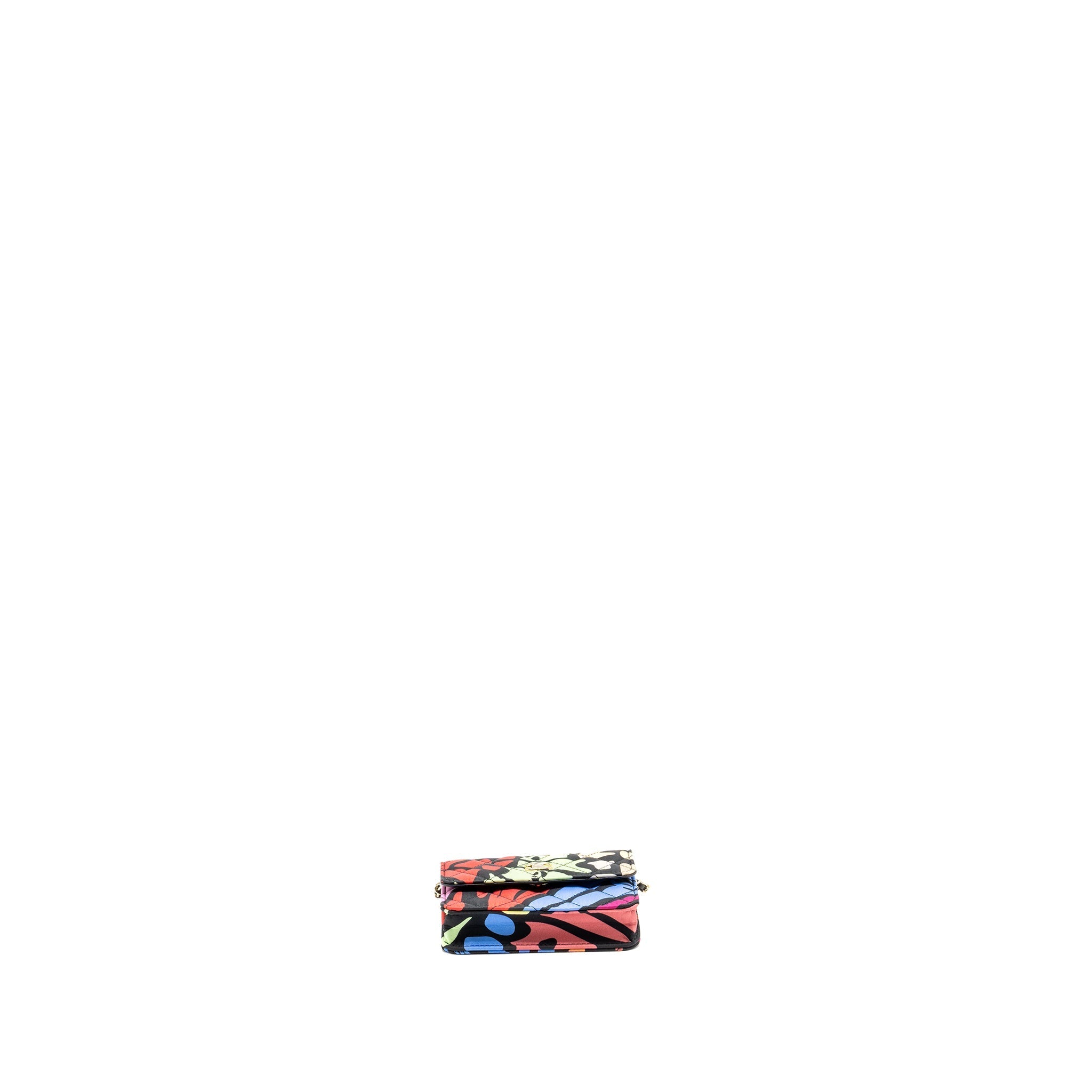 CHANEL 22S MINI FLAP BAG FABRIC MULTICOLOUR LGHW