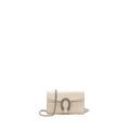 GUCCI SUPER MINI DIONYSUS CALFSKIN WHITE RUTHENIUM SHW
