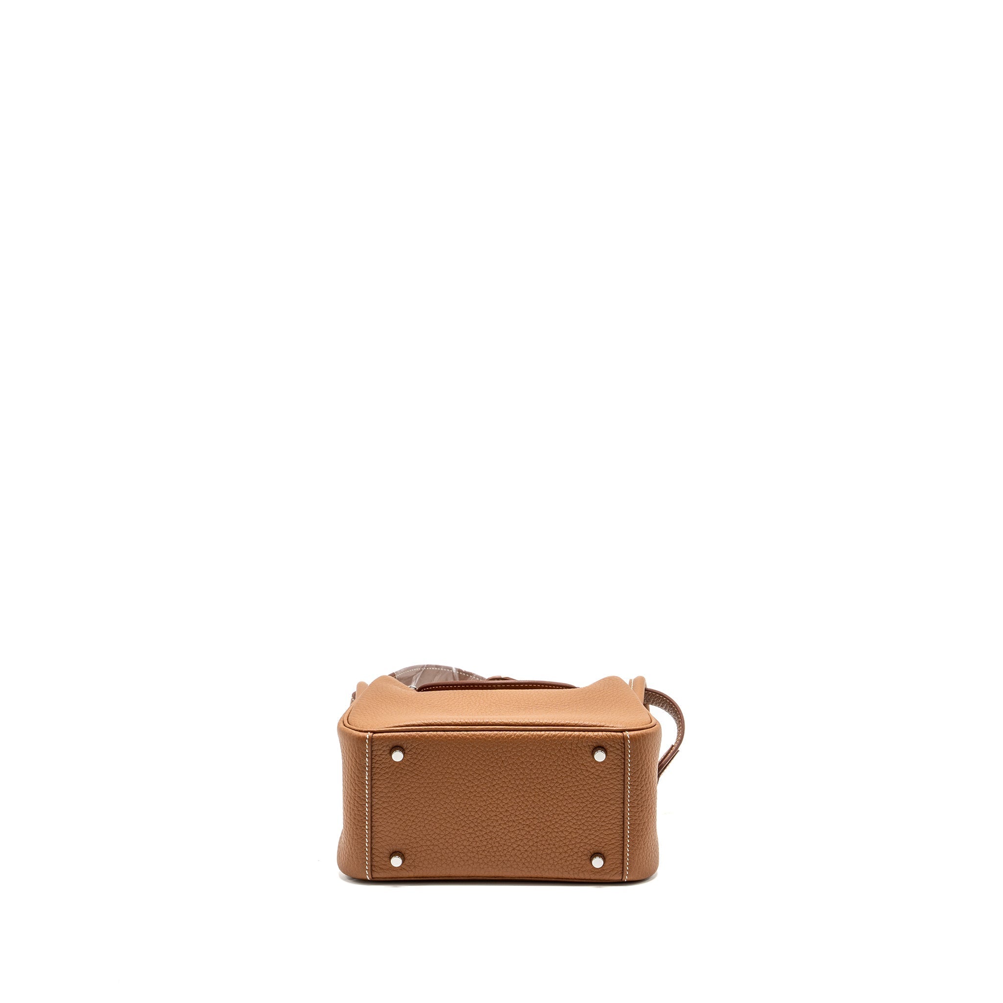 HERMES MINI LINDY CLEMENCE GOLD SHW