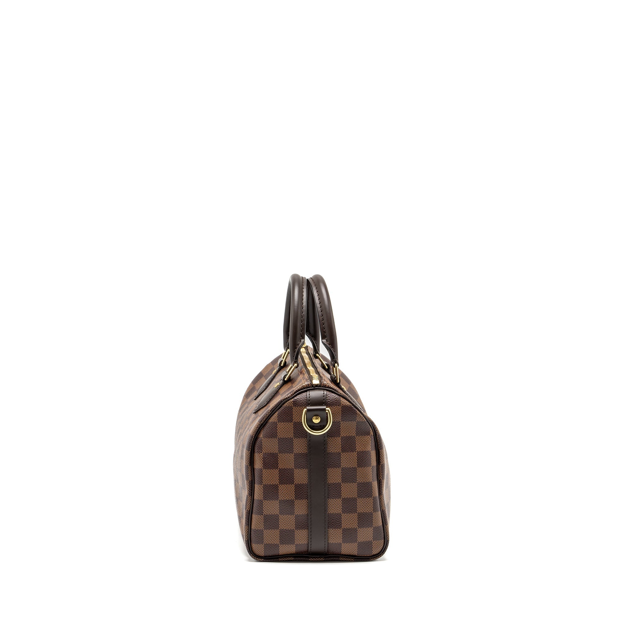 LOUIS VUITTON SPEEDY BANDOULIERE 25 DAMIER EBENE GHW