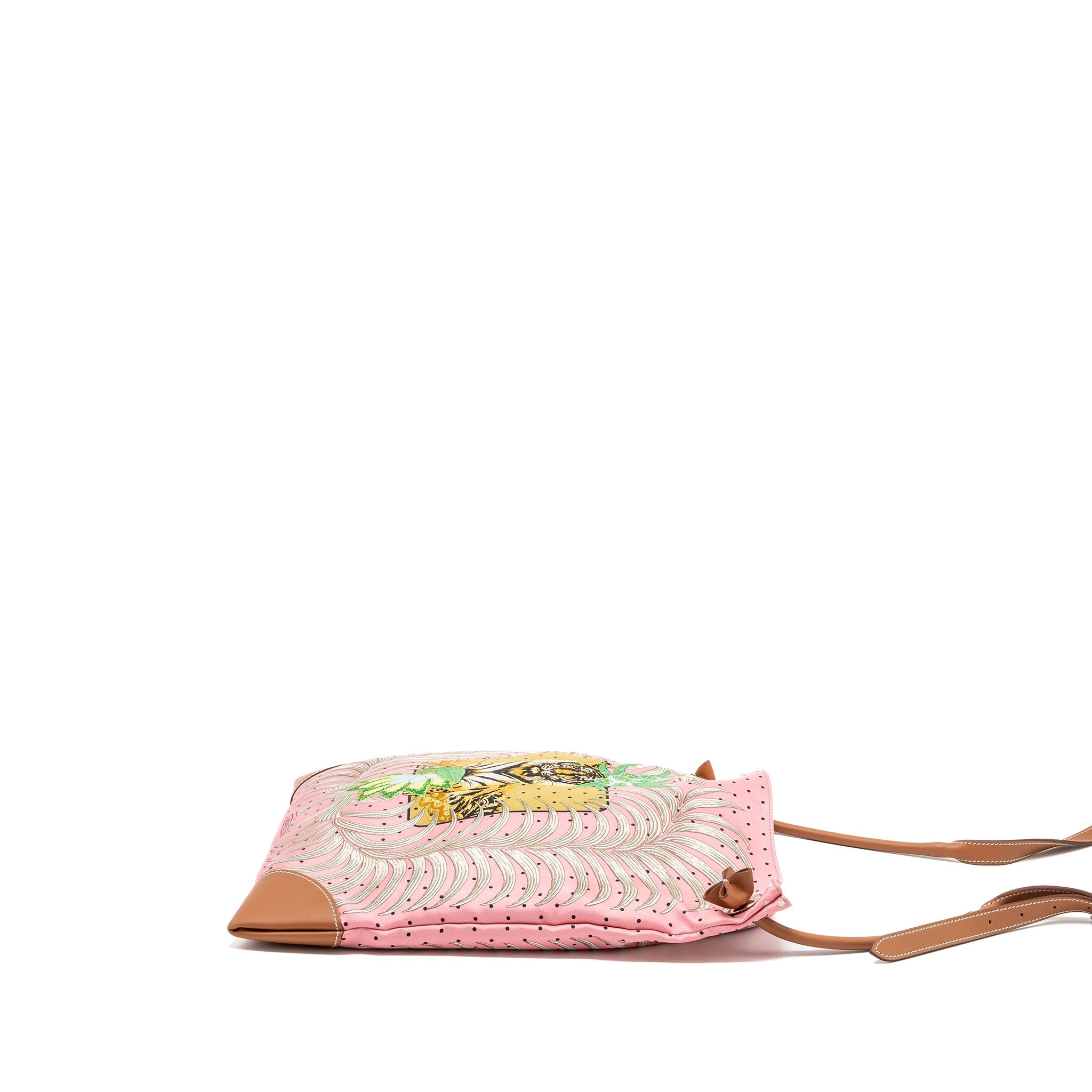 HERMES SILKCITY SHOULDER BAG MULTICOLOUR GOLD SHW