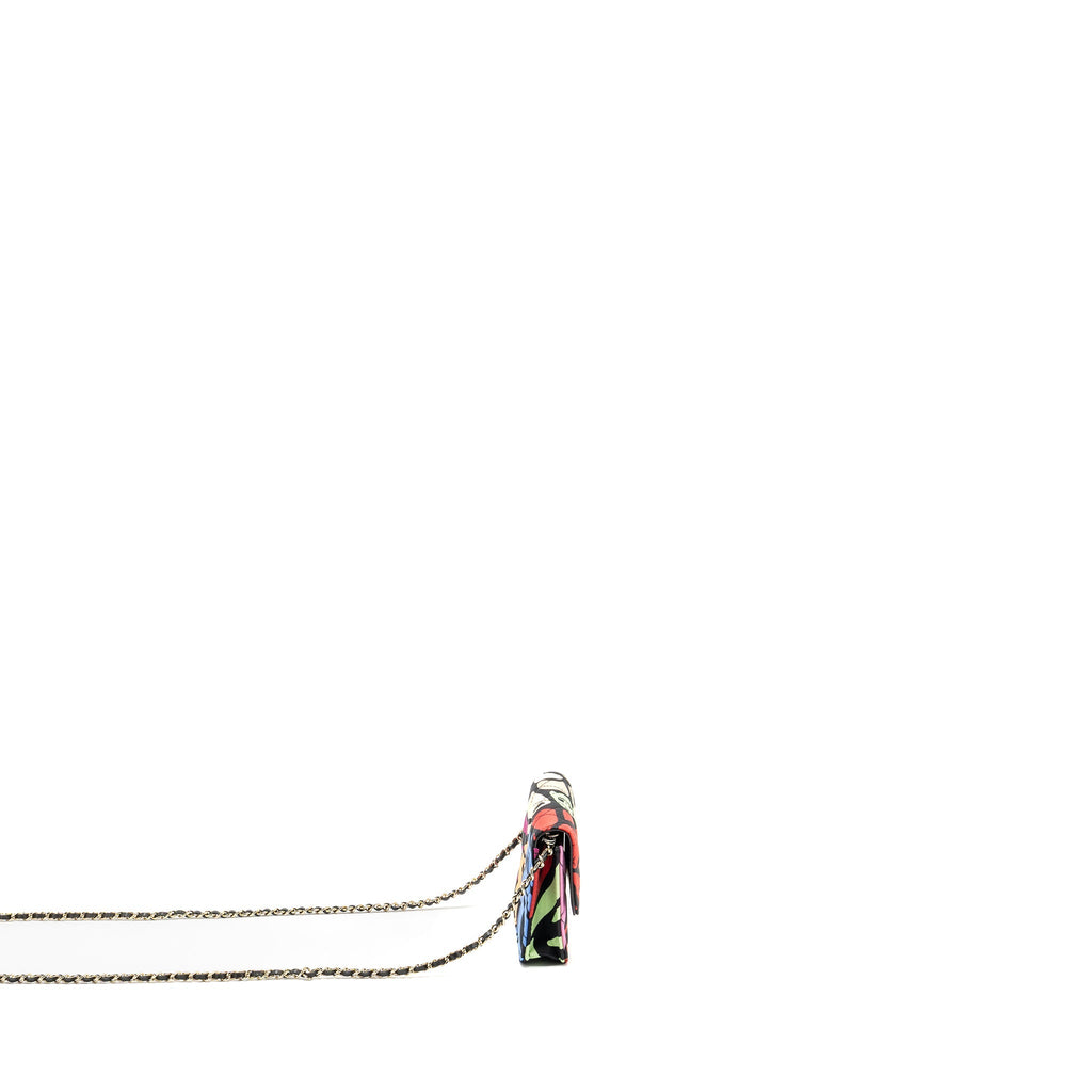 CHANEL 22S MINI FLAP BAG FABRIC MULTICOLOUR LGHW