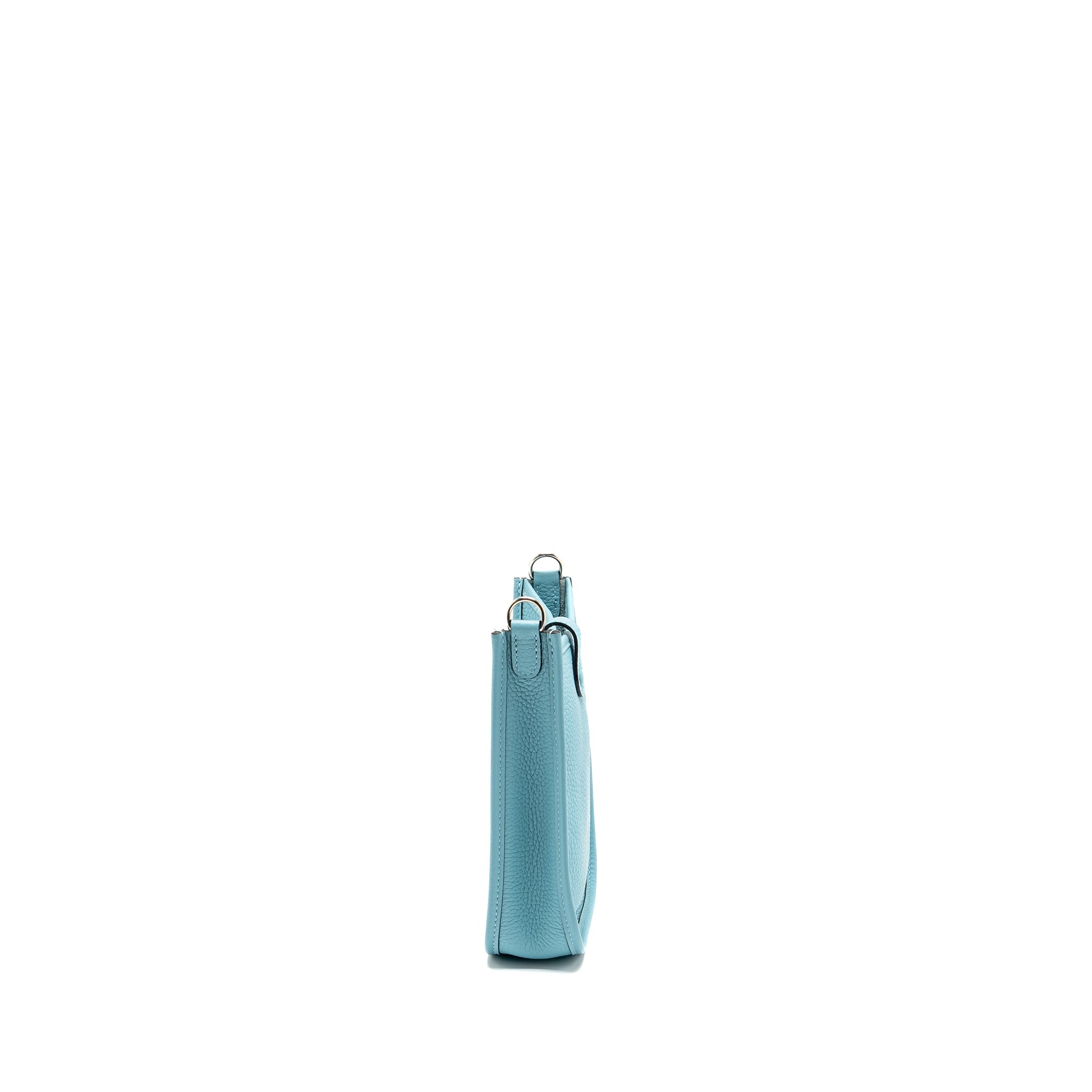 HERMES MINI EVELYNE CLEMENCE BLUE ATOLL SHW