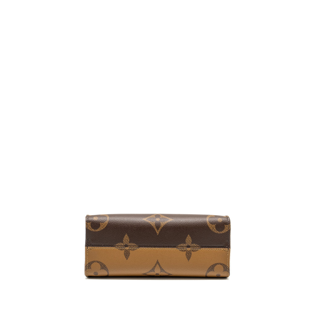 LOUIS VUITTON ONTHEGO PM MONOGRAM REVERSE CANVAS GHW