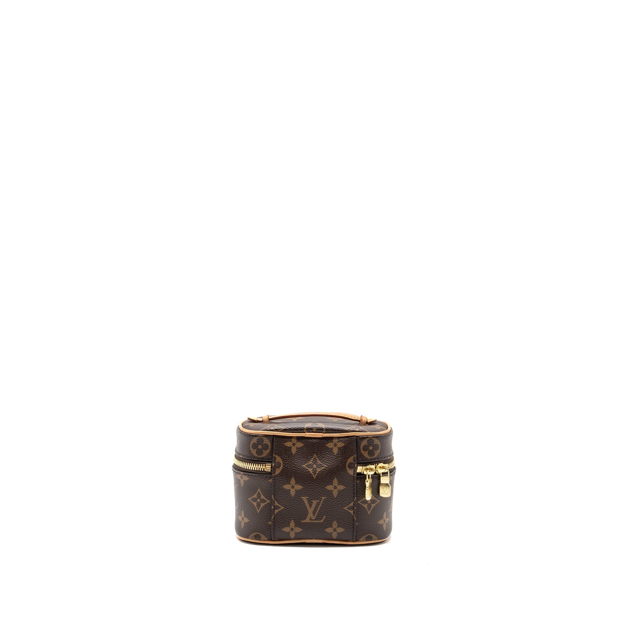 LOUIS VUITTON NICE NANO MONOGRAM CANVAS GHW