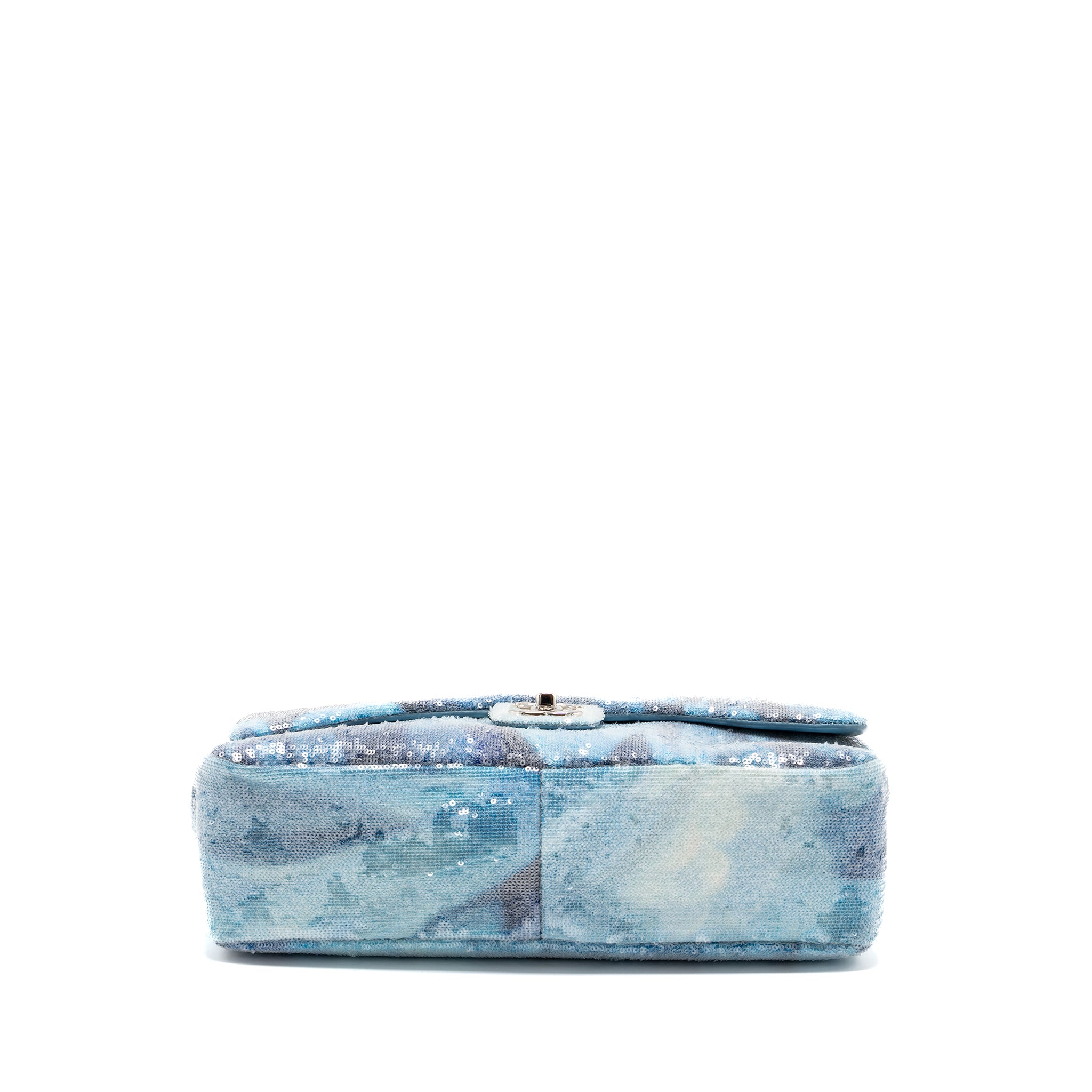 CHANEL XL FLAP BAG SEQUINS MULTICOLOURED SHW