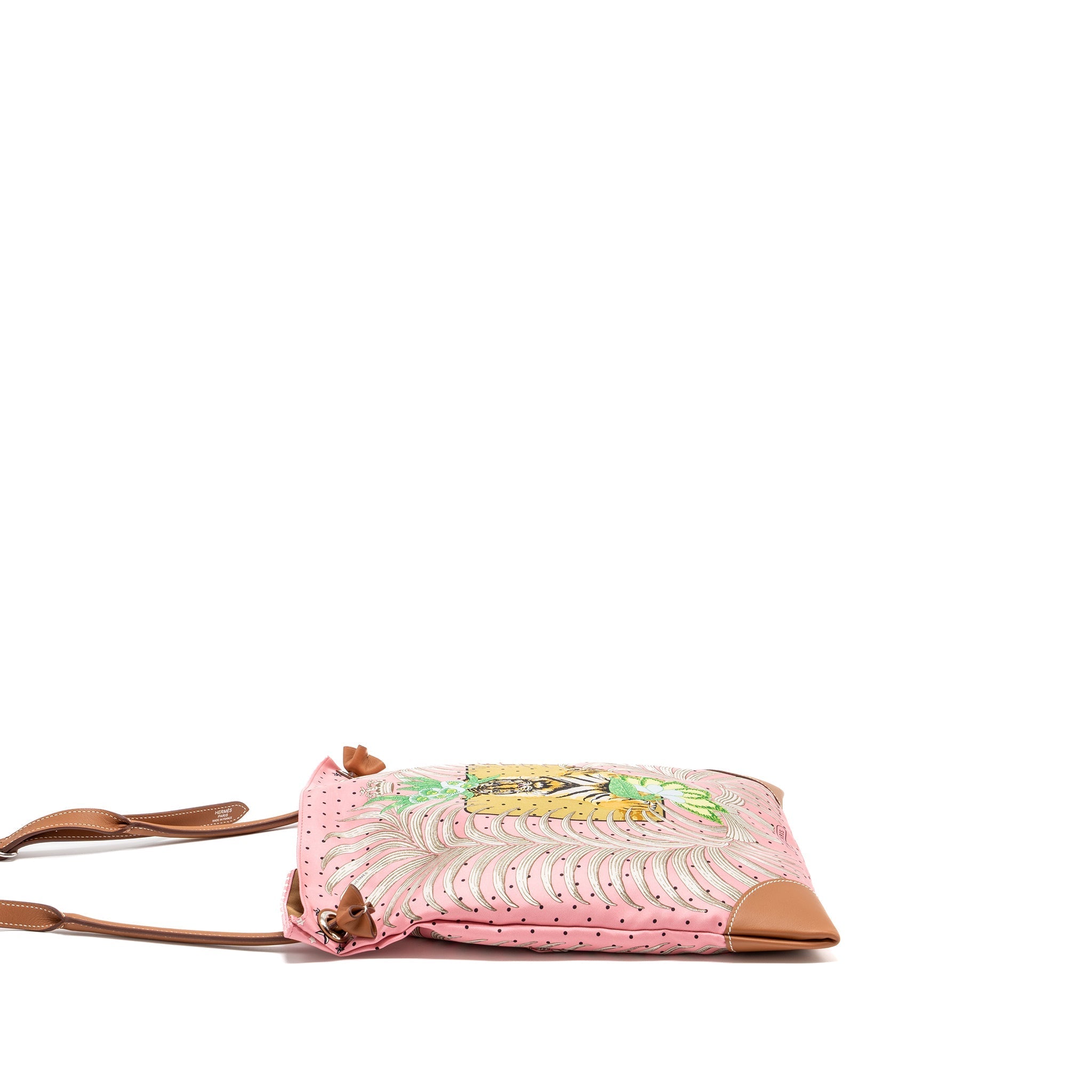 HERMES SILKCITY SHOULDER BAG MULTICOLOUR GOLD SHW