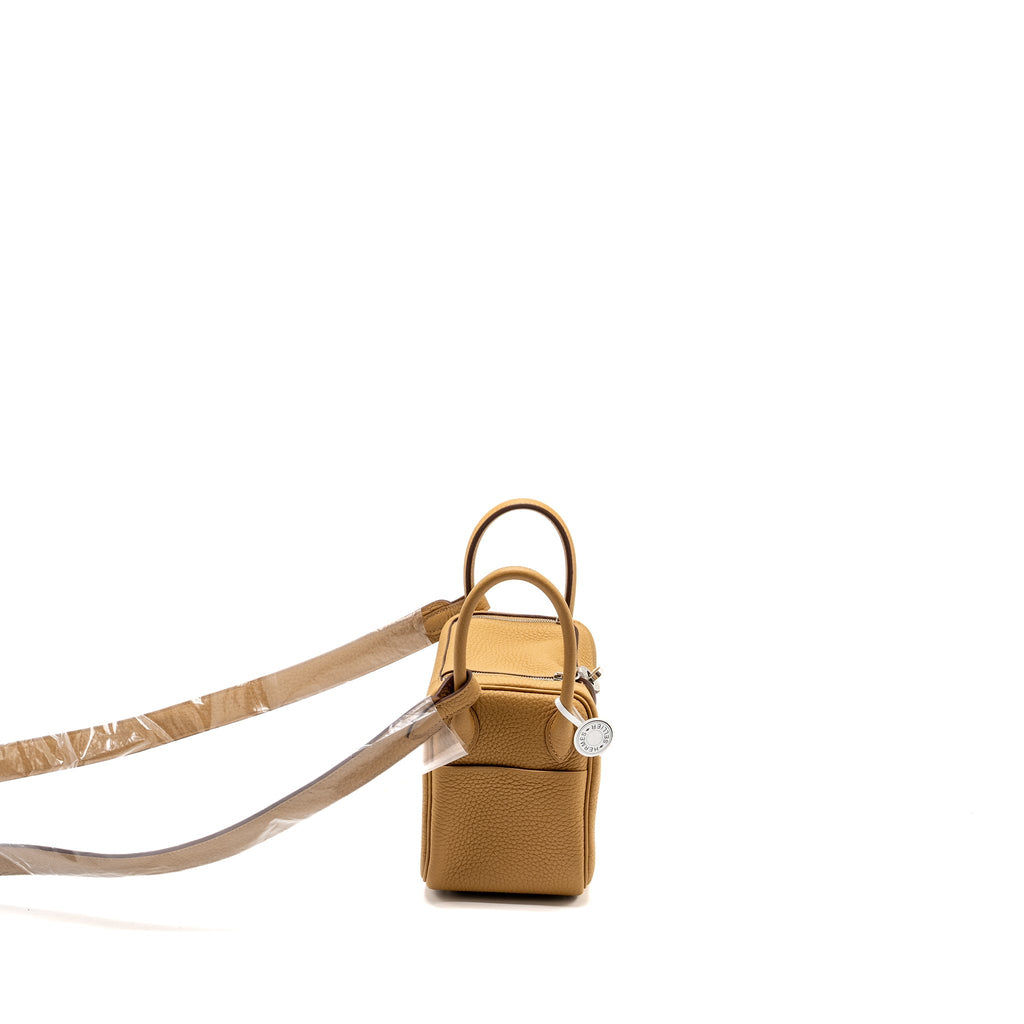 HERMES MINI LINDY CLEMENCE BISCUIT SHW
