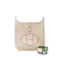 HERMES EVELYNE 29 CLEMENCE NATA WITH MULTICOLOUR STRAP SHW