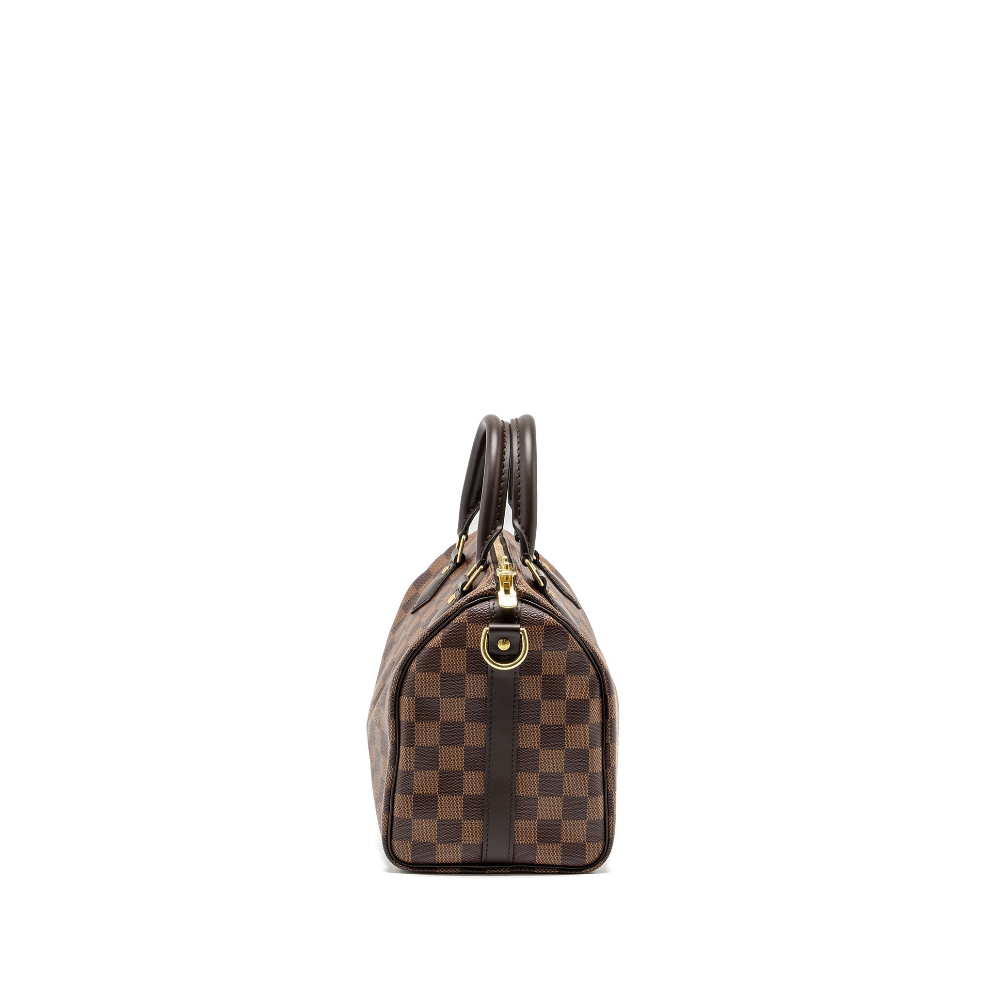 LOUIS VUITTON SPEEDY BANDOULIERE 25 DAMIER EBENE GHW