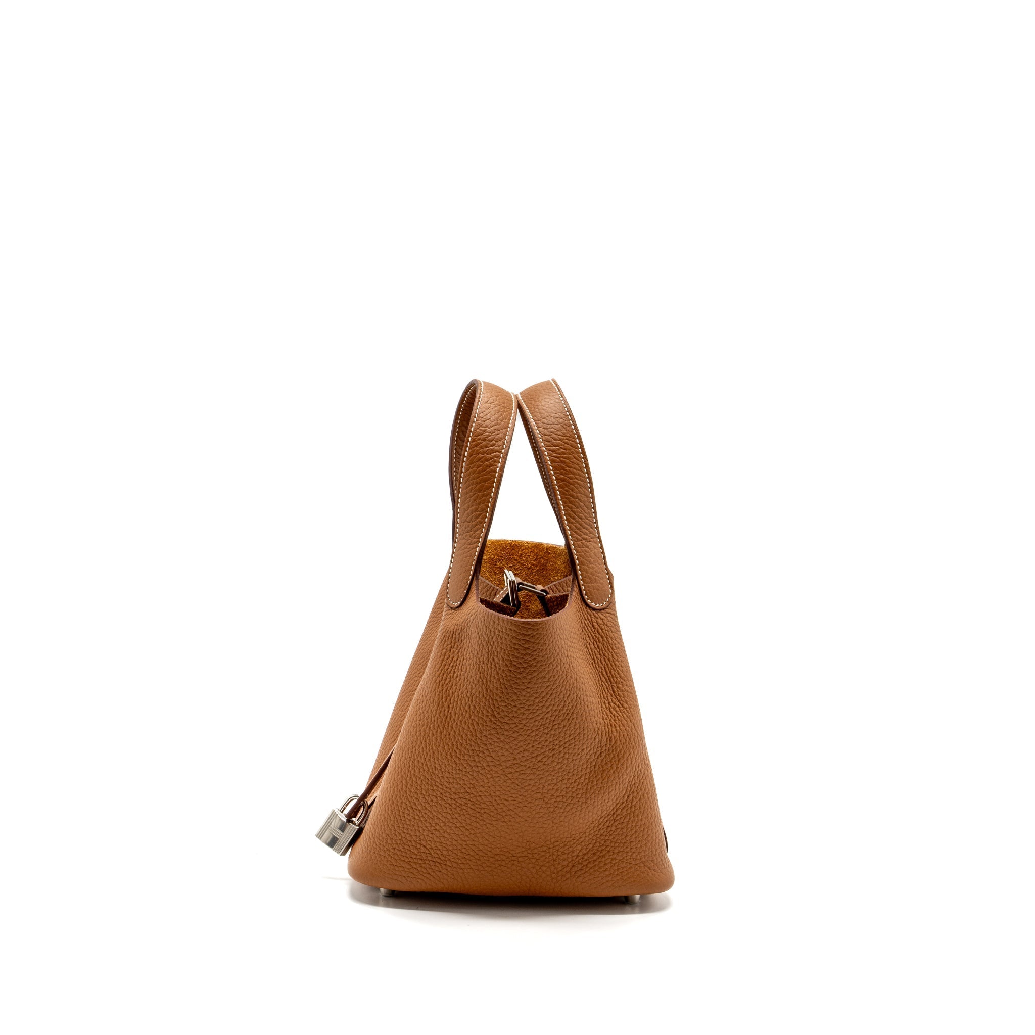 HERMES PICOTIN 18 LOCK BAG CLEMENCE GOLD SHW