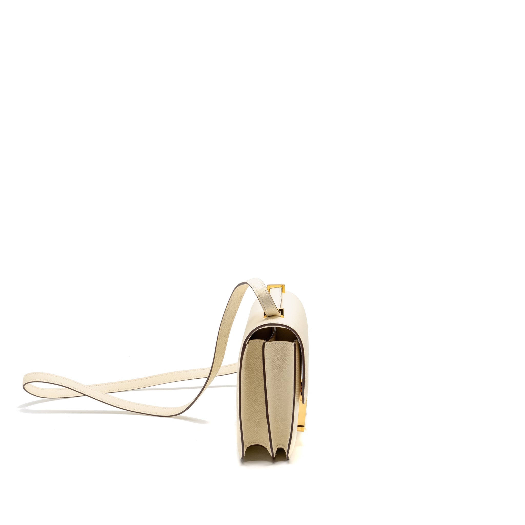 HERMES MINI CONSTANCE EPSOM NATA GHW