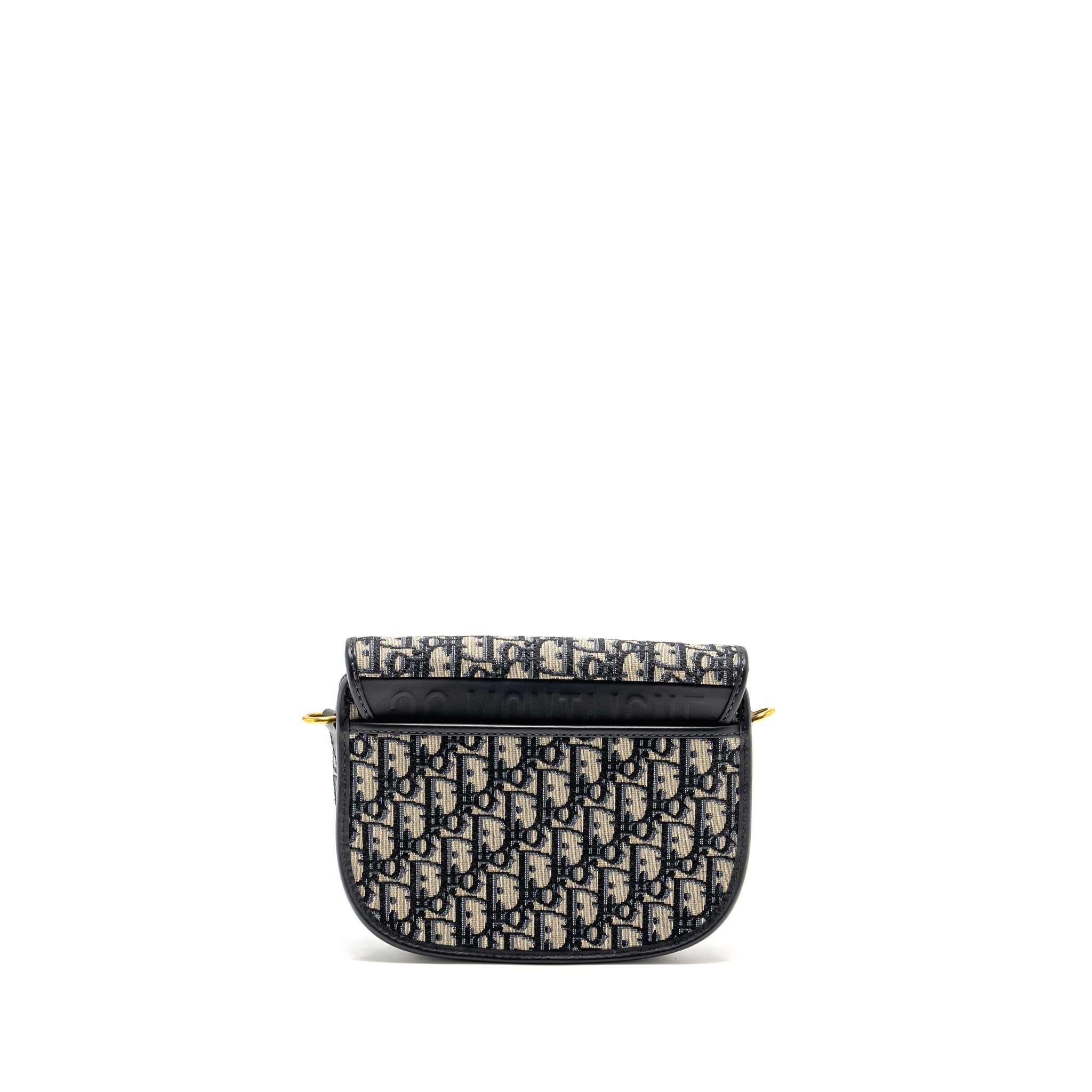 DIOR MEDIUM BOBBY BAG OBLIQUE JACQUARD BLUE GHW