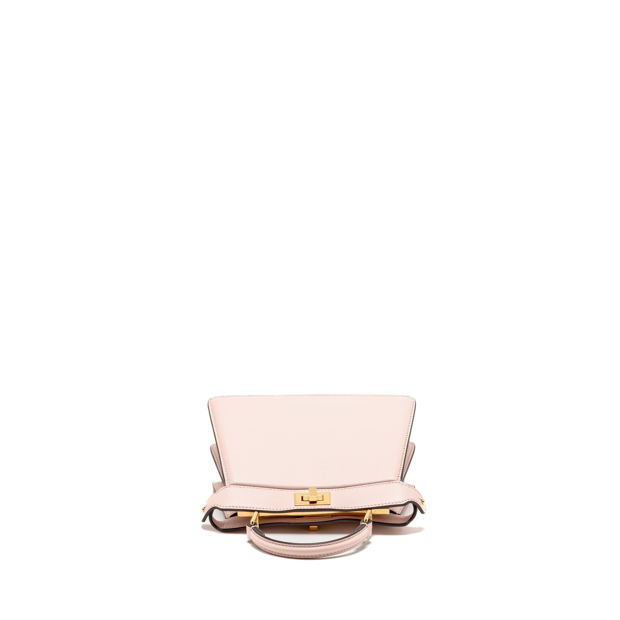 FENDI MINI PEEKABOO ISEEU PETITE BAG CALFSKIN PALE PINK GHW