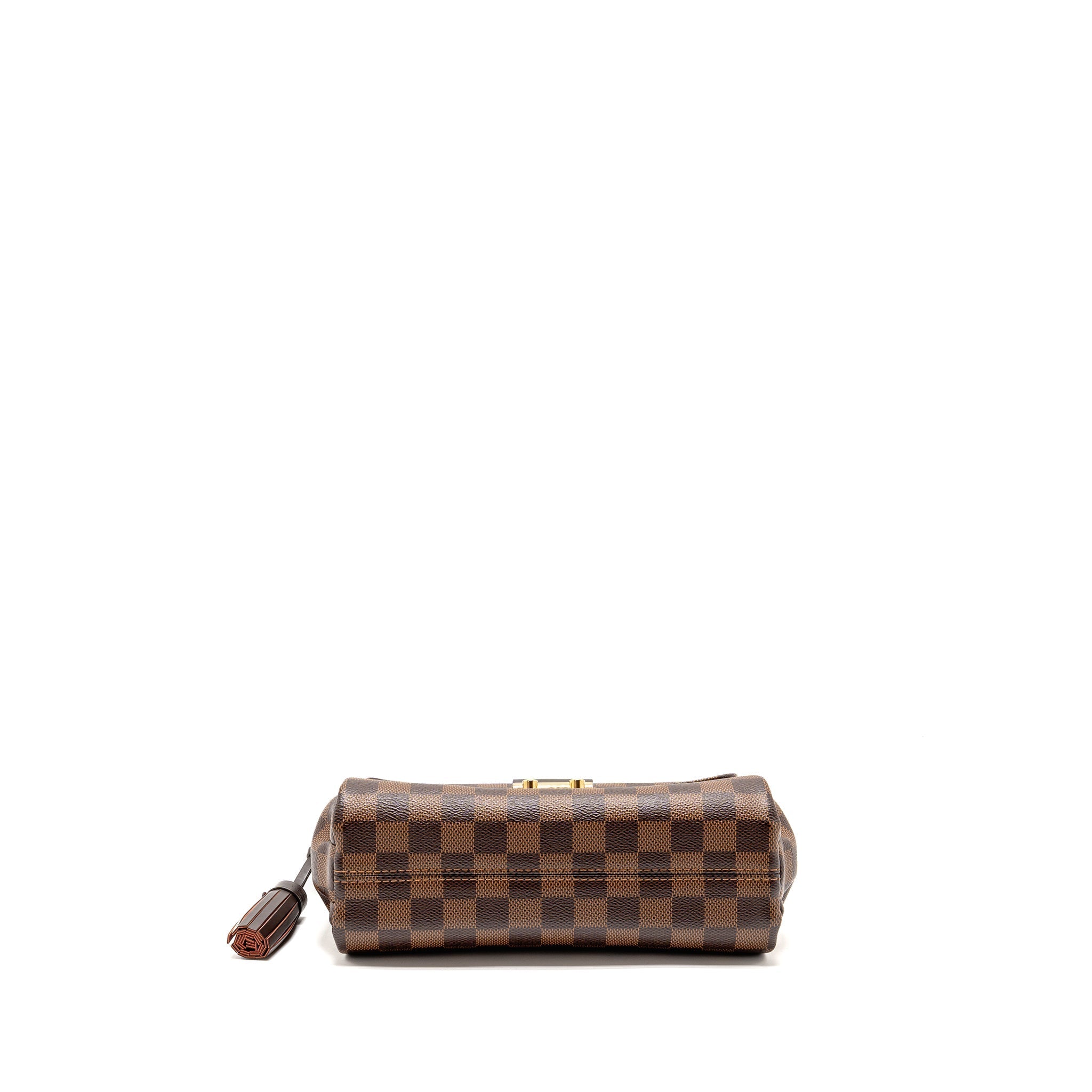 LOUIS VUITTON CROISETTE DAMIER EBENE CANVAS GHW
