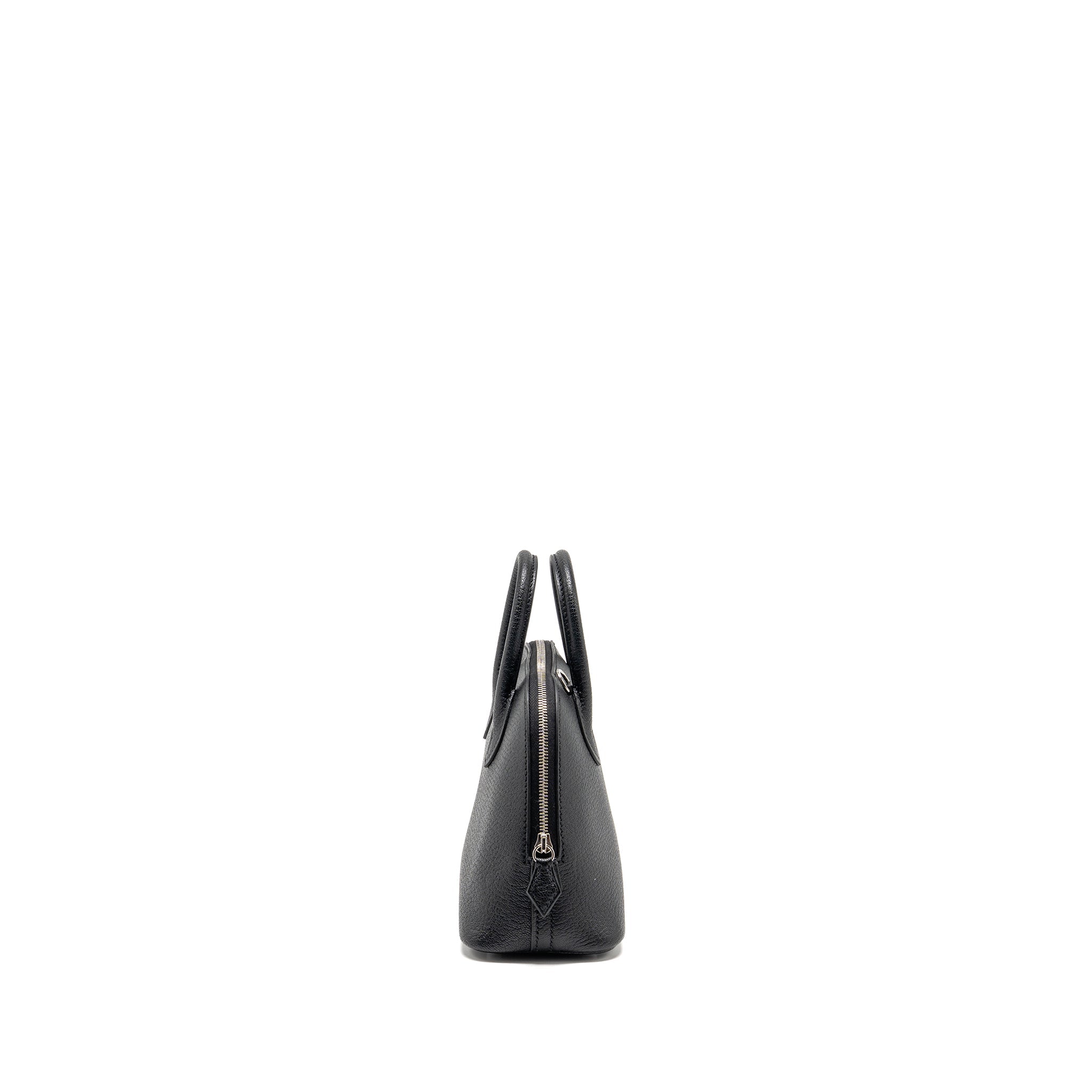HERMES MINI BOLIDE 1923 CHÈVRE MYSORE BLACK SHW