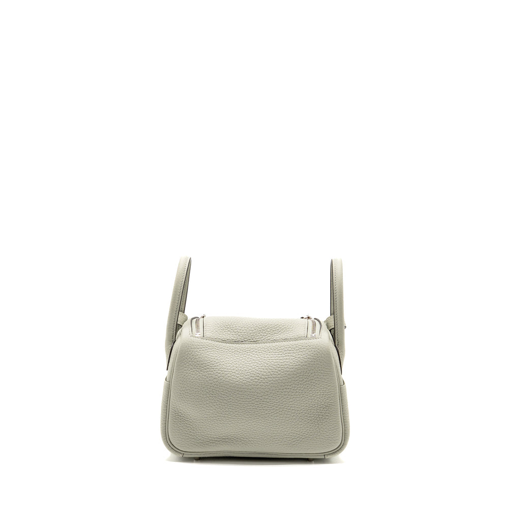 HERMES MINI PLUME CHÈVRE MYSORE 3Q ROSE SAKURA SHW