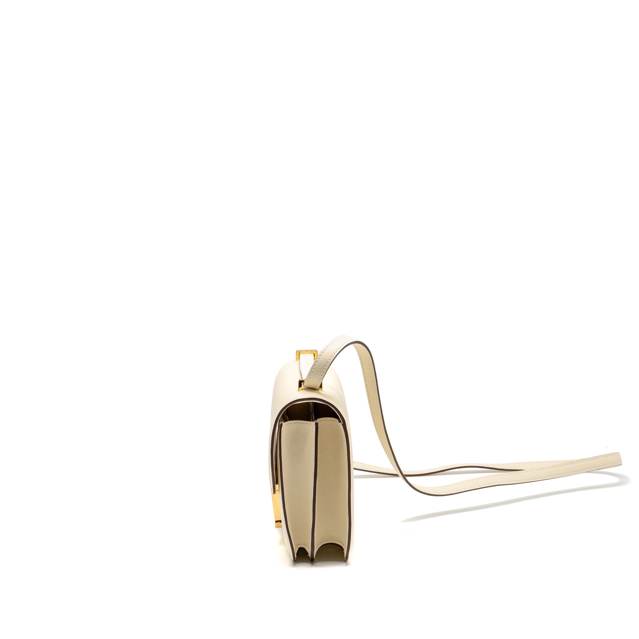 HERMES MINI CONSTANCE EPSOM NATA GHW