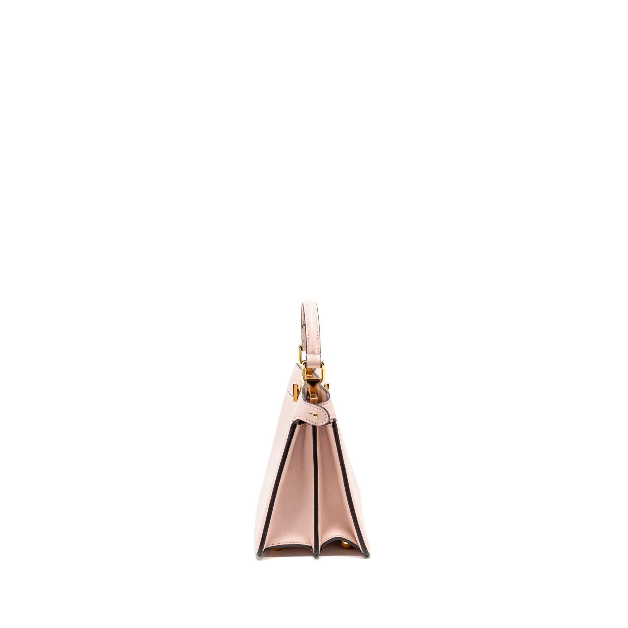 FENDI MINI PEEKABOO ISEEU PETITE BAG CALFSKIN PALE PINK GHW
