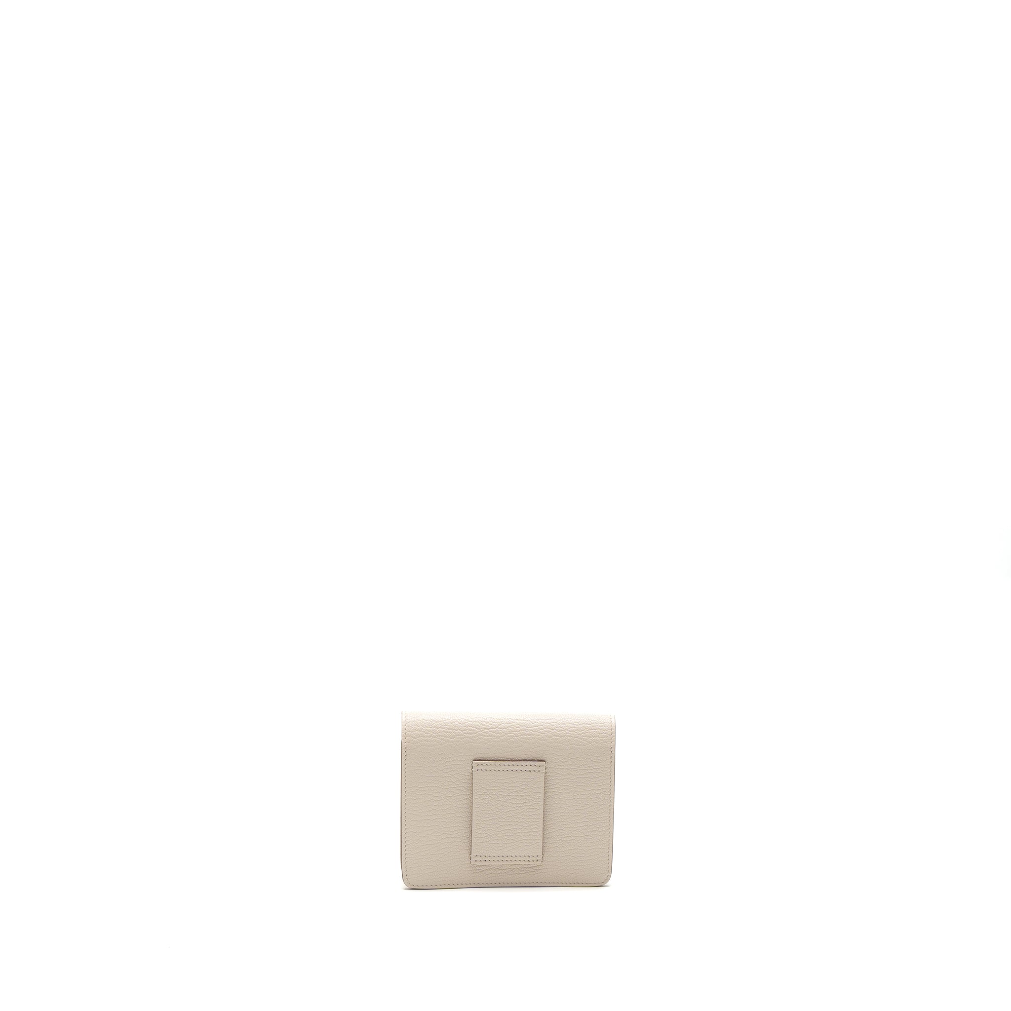 HERMES ROULIS SLIM CHEVRE MYSORE NATA LGHW