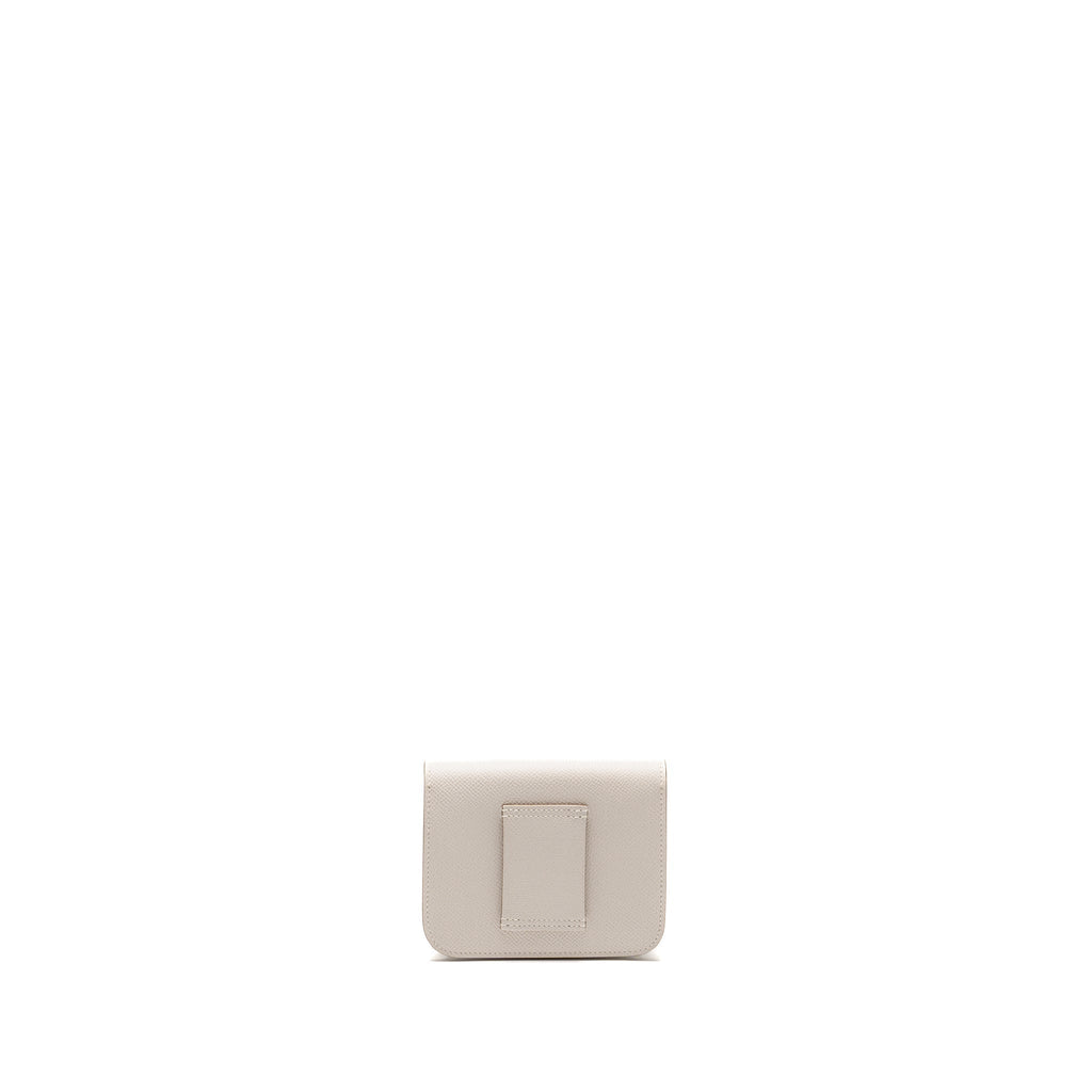 HERMES CONSTANCE SLIM EPSOM GRIS PALE GHW