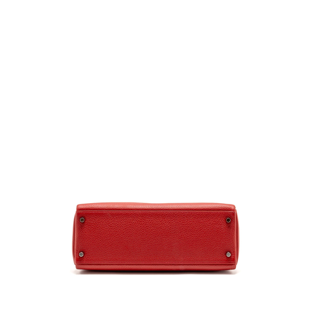 HERMES KELLY 32 CLEMENCE RED SHW
