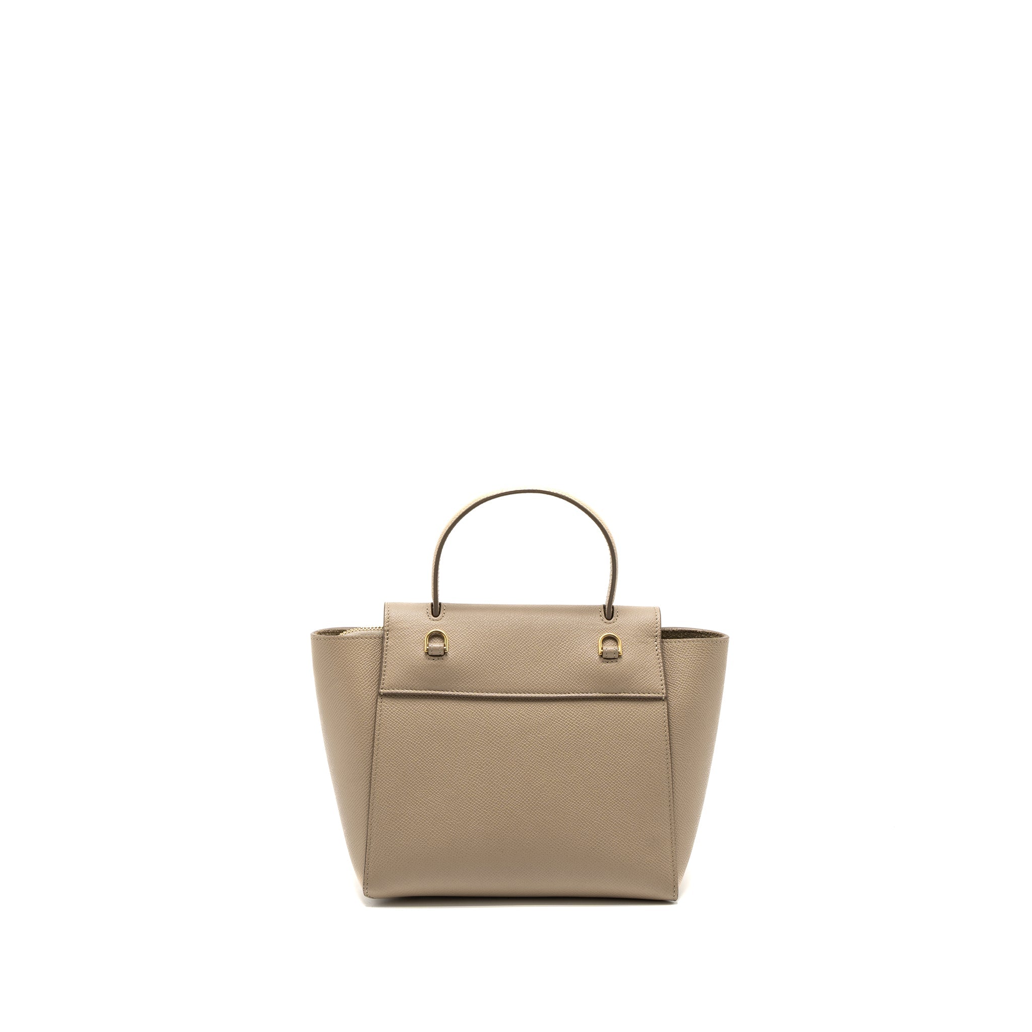 CELINE NANO BELT BAG GRAINED CALFSKIN LIGHT BEIGE GHW