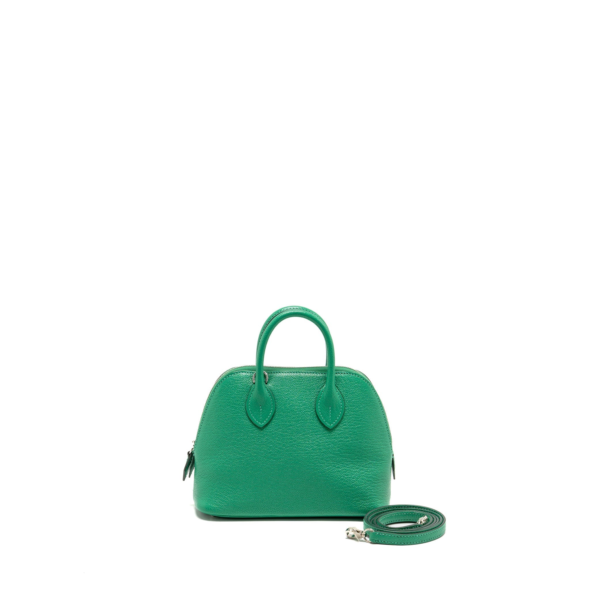 HERMES MINI BOLIDE CHÈVRE MYSORE 6W MENTHE SHW
