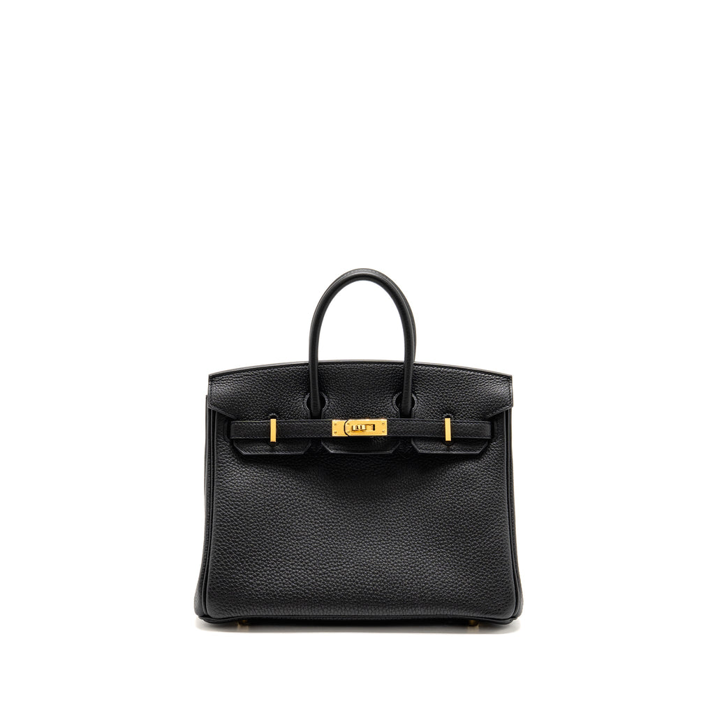 HERMES BIRKIN 25 TOGO BLACK GHW