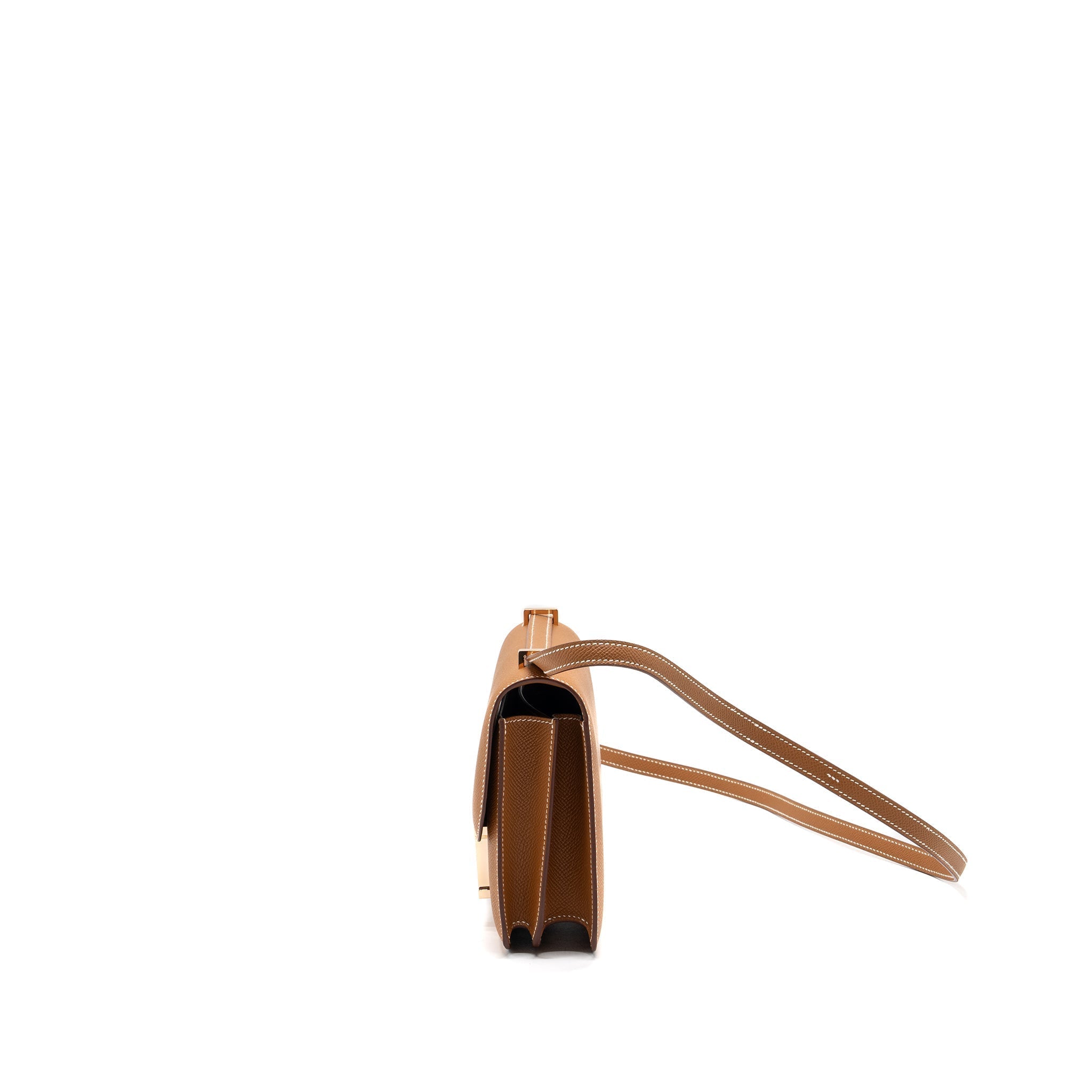 HERMES MINI CONSTANCE EPSOM GOLD RGHW