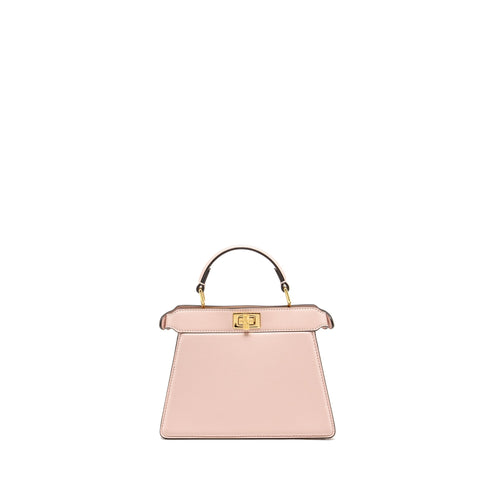 FENDI MINI PEEKABOO ISEEU PETITE BAG CALFSKIN PALE PINK GHW