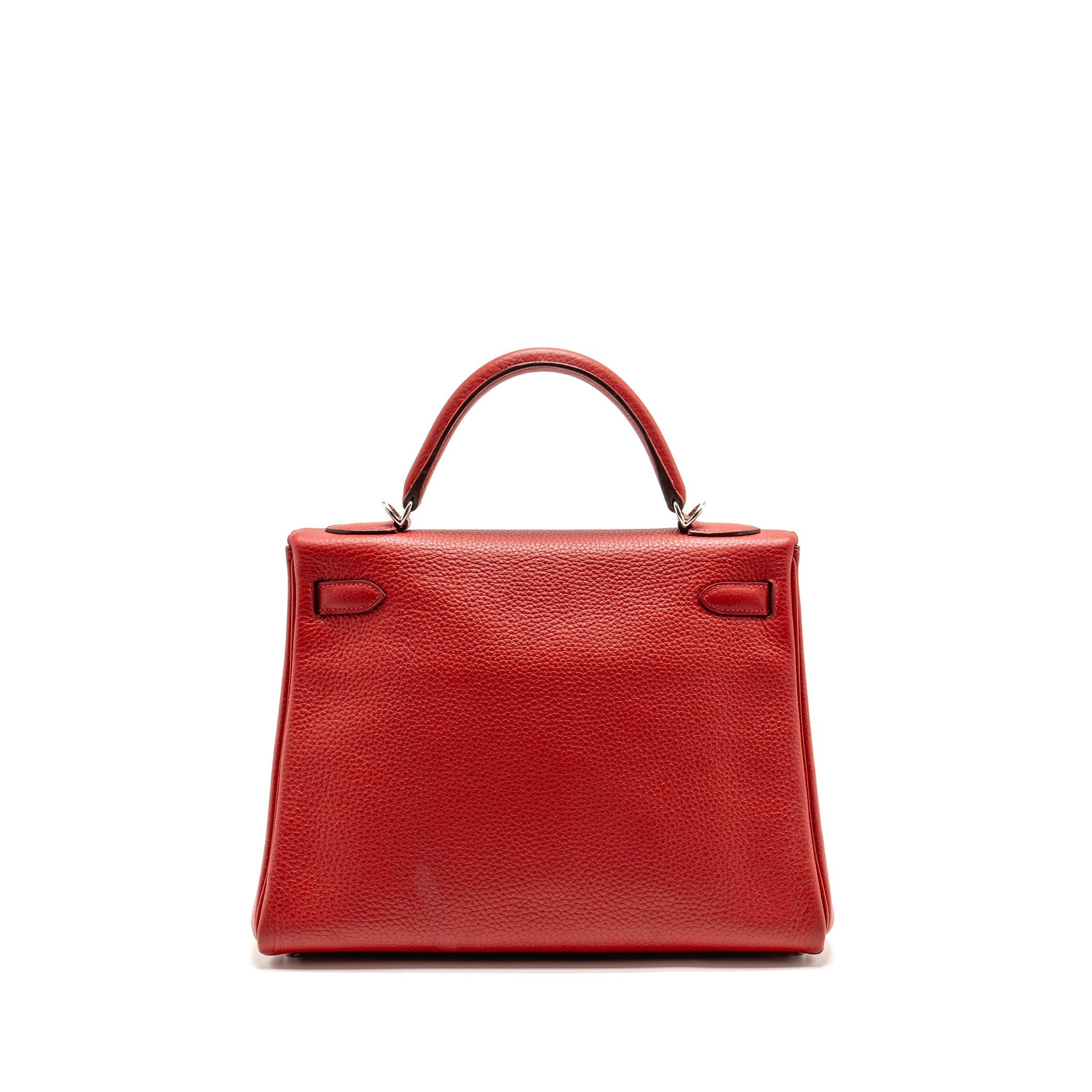 HERMES KELLY 32 CLEMENCE RED SHW