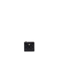 CHANEL QUILTED FOLD WALLET CAVIAR BLACK LGHW (MICROCHIP)