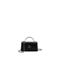CHANEL TOP HANDLE MINI FLAP BAG WITH CHAIN CAVIAR BLACK LGHW (MICROCHIP)