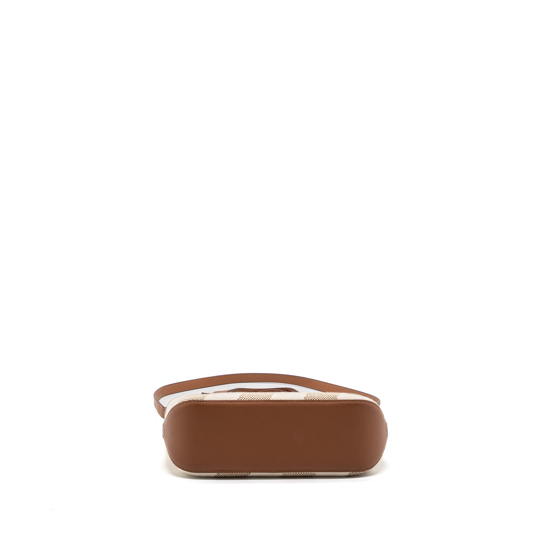 HERMES CABAS H EN BIAIS 27 BAG NATUREL/GOLD
