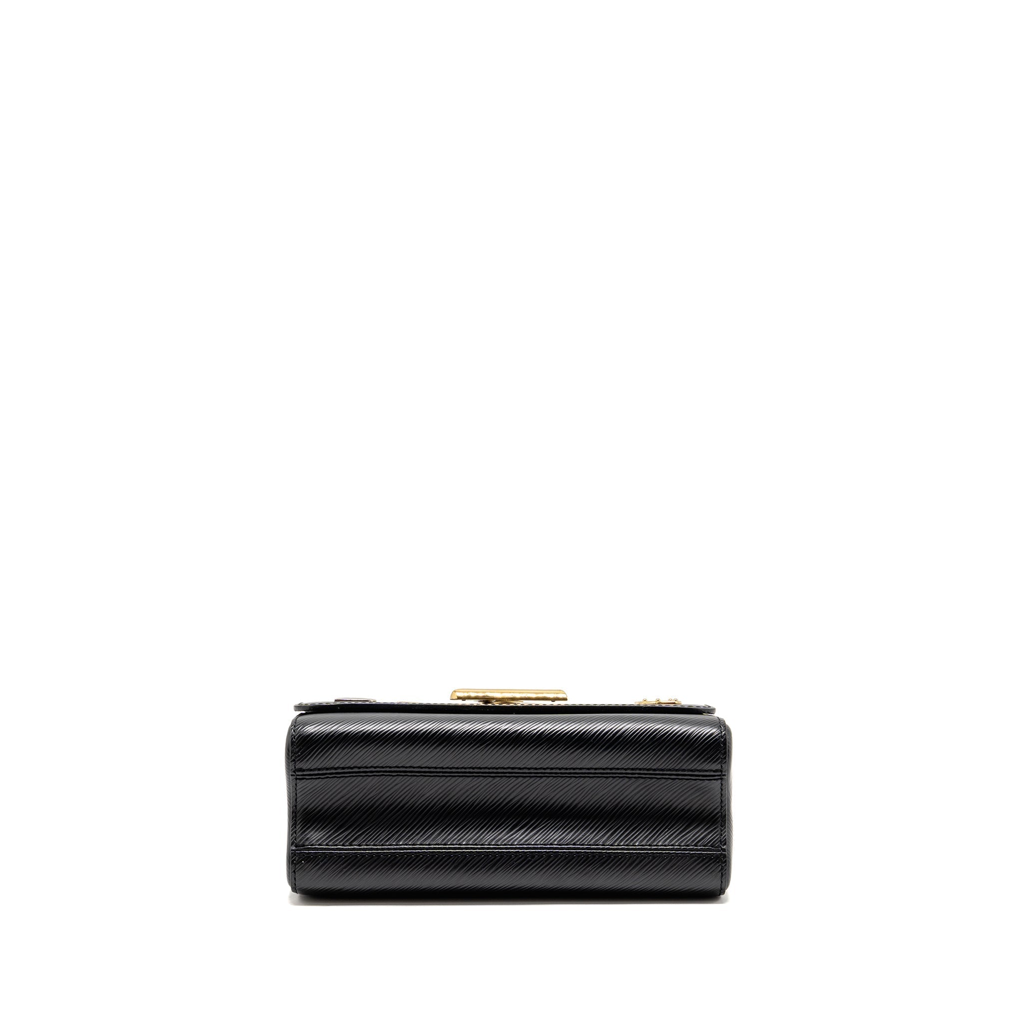 LOUIS VUITTON LOVE LOCK TWIST MM EPI BLACK MULTICOLOUR HARDWARE