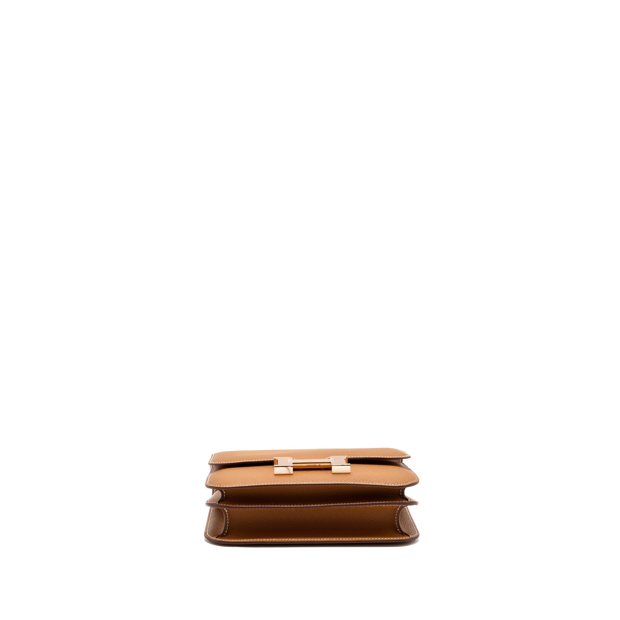 HERMES MINI CONSTANCE EPSOM GOLD RGHW