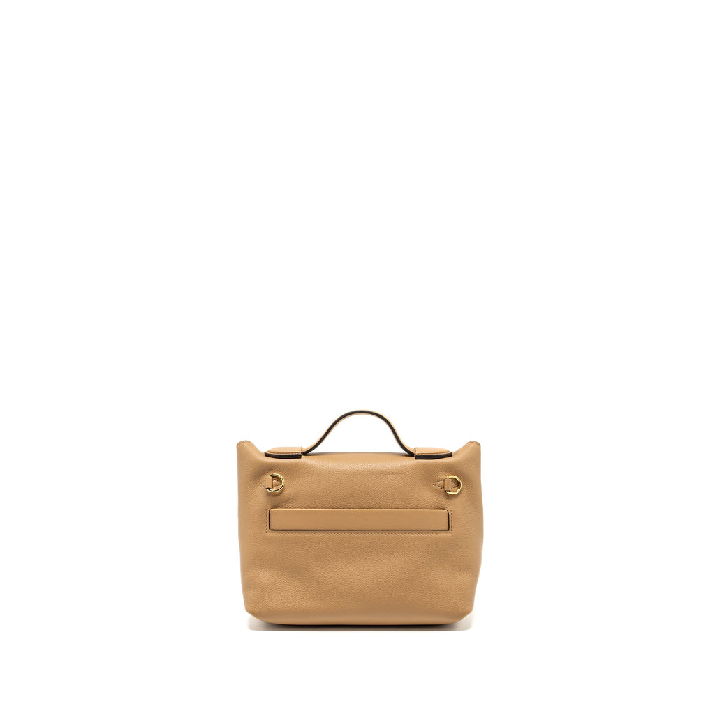 HERMES MINI 24/24 2424-21 BAG EVERCOLOR/SWIFT CHAI/NATA/CUIVRE GHW