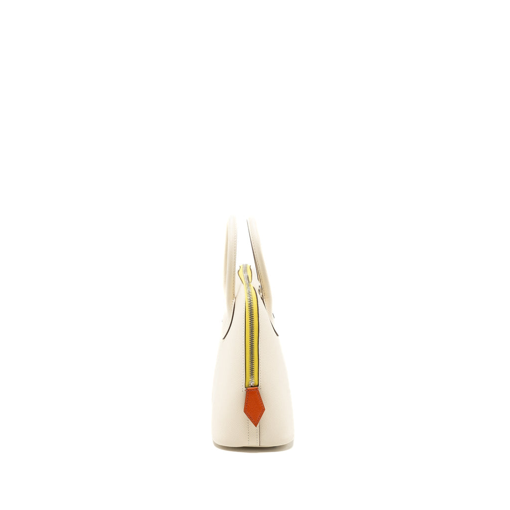 HERMES BOLIDE 1923 25 EPSOM NATA/TERRE BATTUE/JAUNE CITRON SHW
