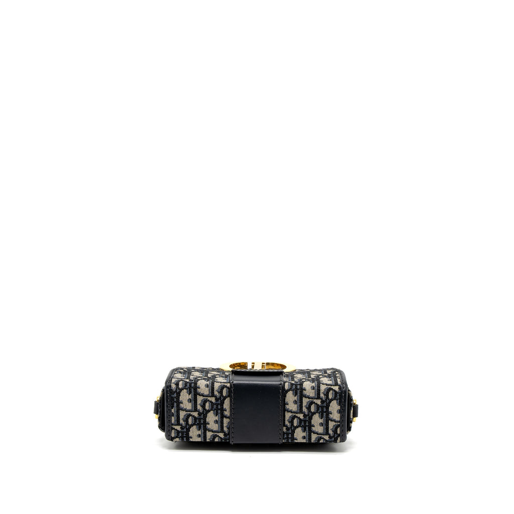 DIOR 30 MONTAIGNE BOX BLUE DIOR OBLIQUE JACQUARD GHW