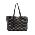 PRADA SHOULDER BAG LAMBSKIN / FABRIC BLACK SHW