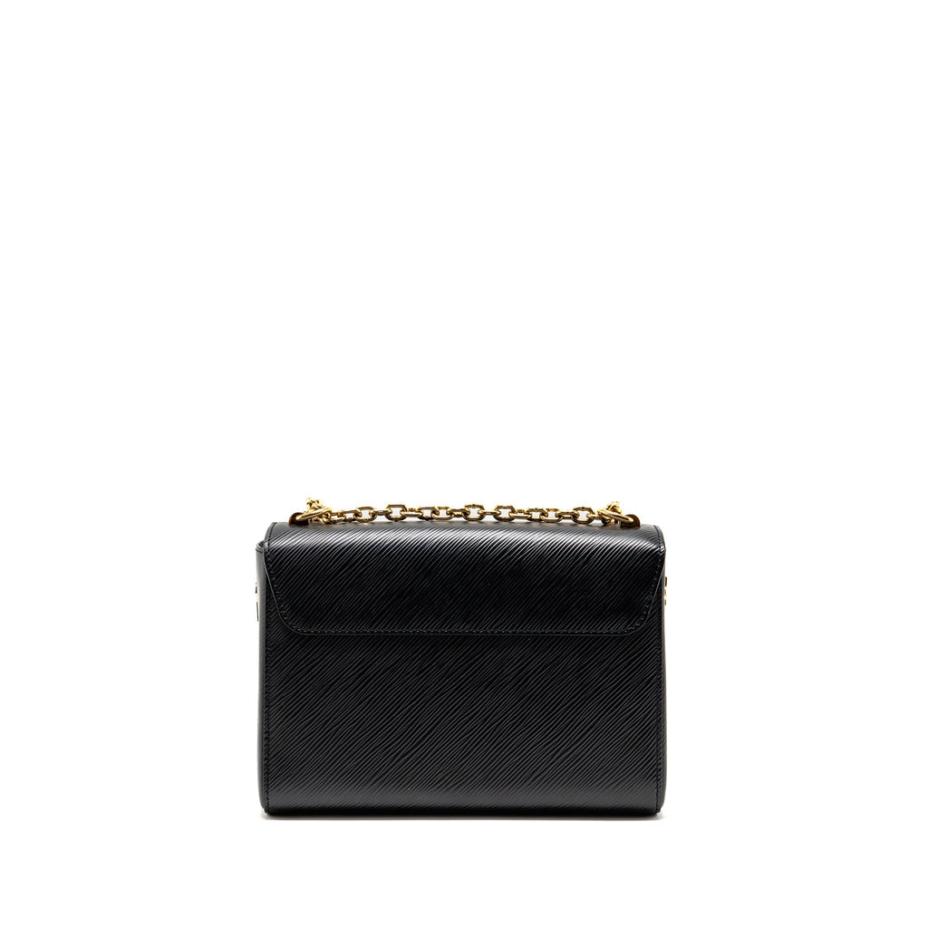 LOUIS VUITTON LOVE LOCK TWIST MM EPI BLACK MULTICOLOUR HARDWARE
