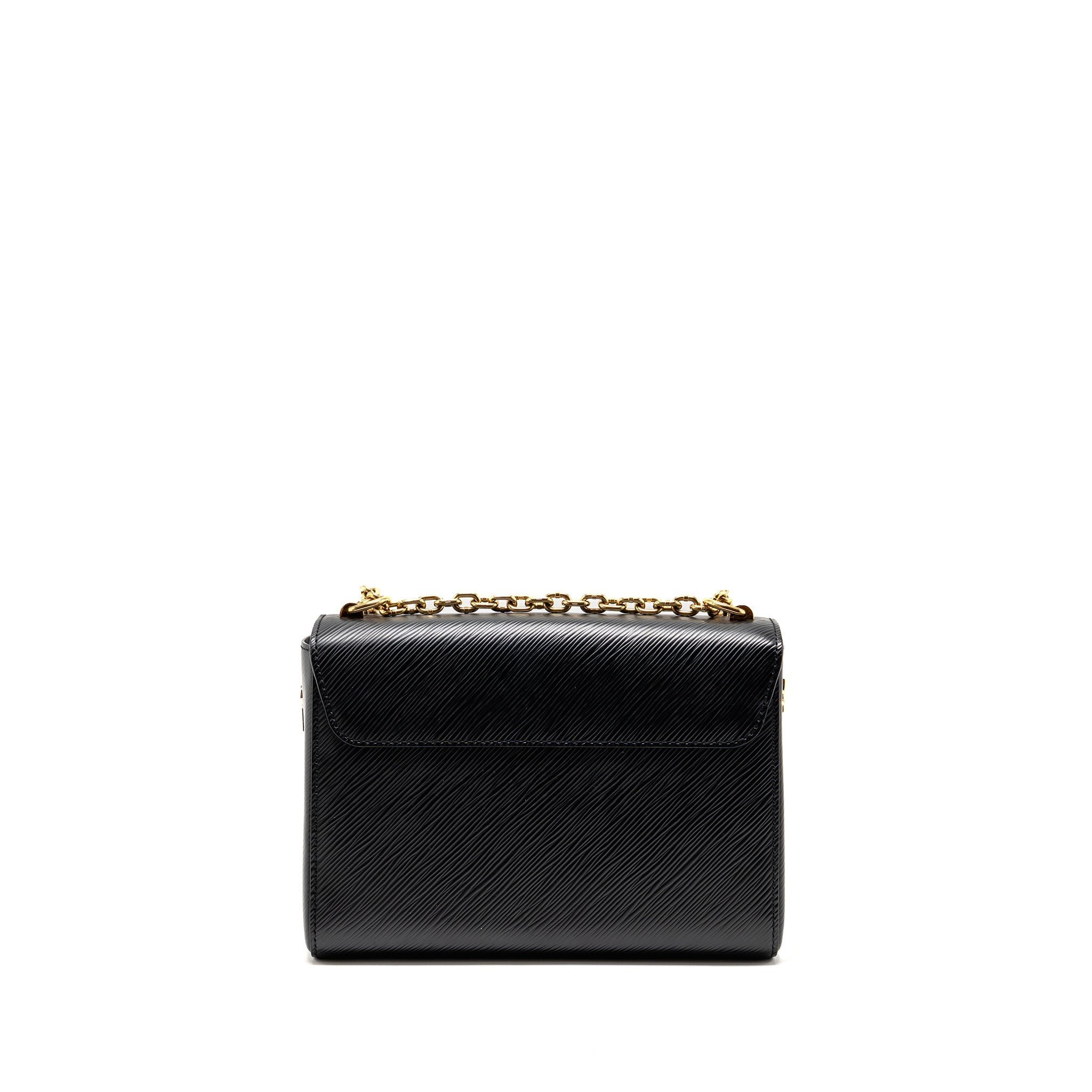 LOUIS VUITTON LOVE LOCK TWIST MM EPI BLACK MULTICOLOUR HARDWARE