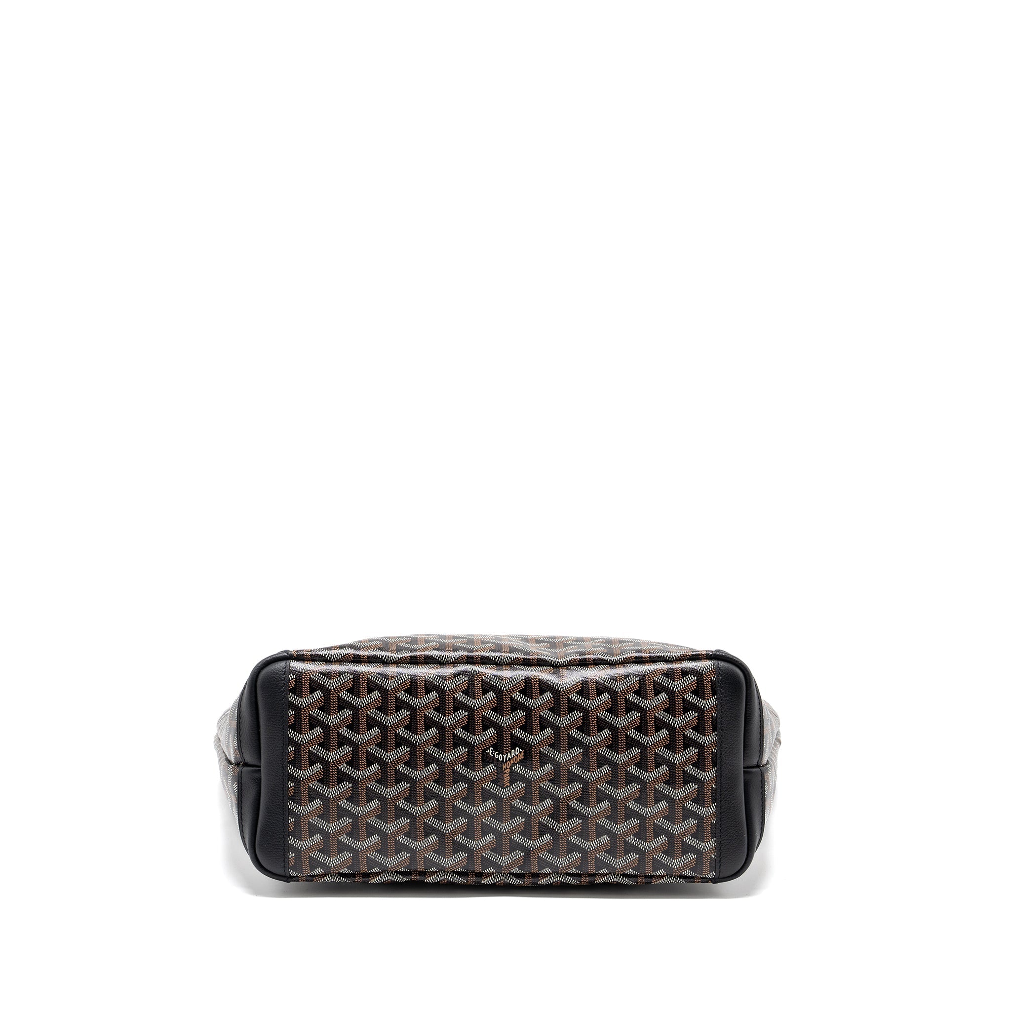GOYARD ARTOIS PM TOTE BAG GOYARDLINE CANVAS BLACK SHW