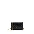 CHANEL CLASSIC WALLET ON CHAIN CAVIAR BLACK GHW (MICROCHIP)