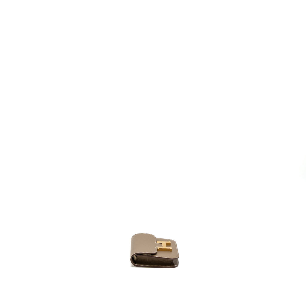 HERMES CONSTANCE SLIM EPSOM ETOUPE GHW