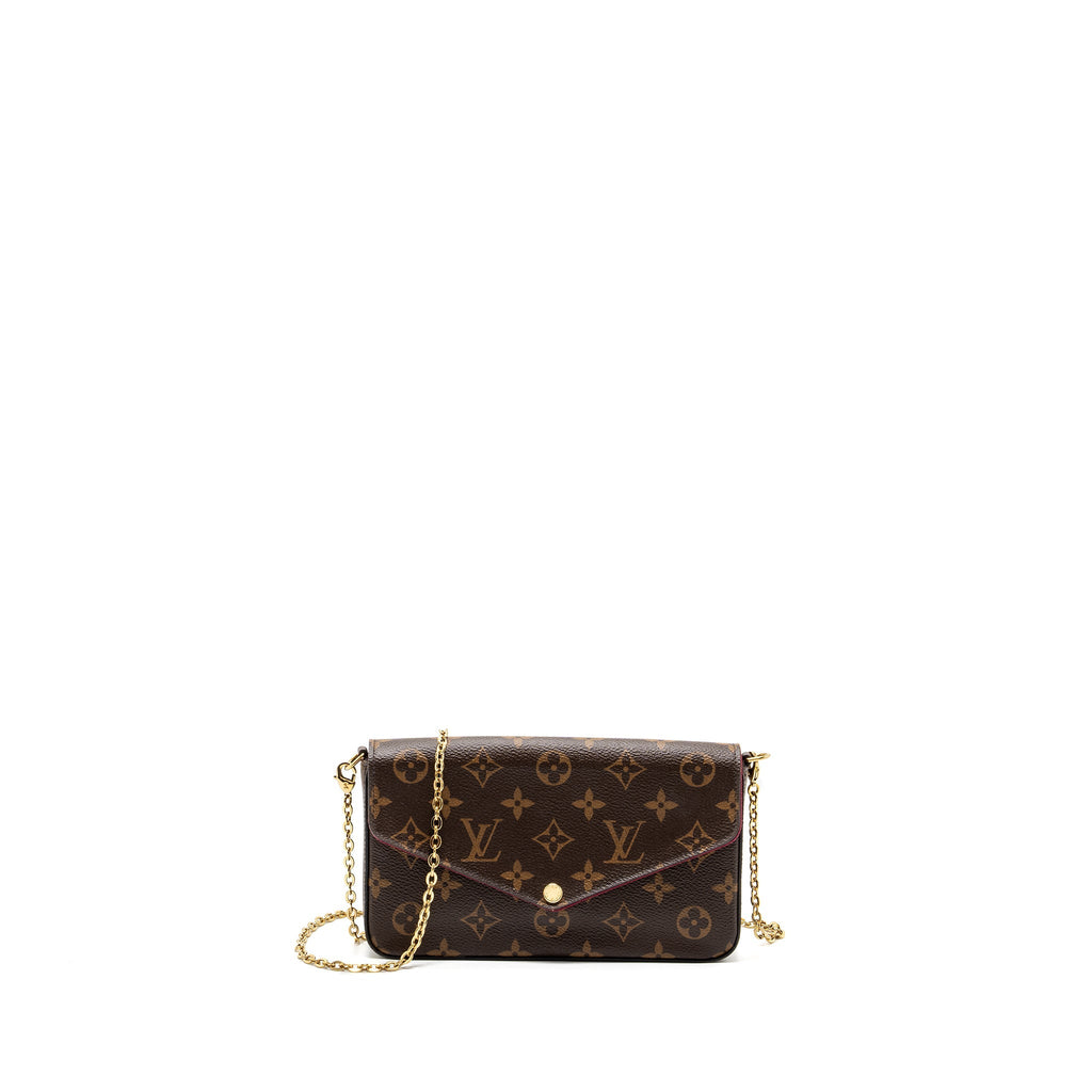 LOUIS VUITTON FELICIE POCHETTE MONOGRAM CANVAS GHW